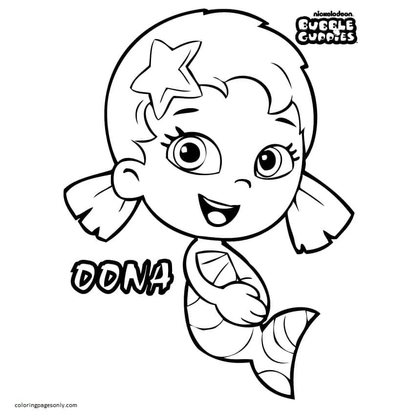 Bubble Guppies Coloring Pages 1