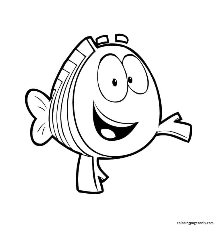 Bubble Guppies Coloring Pages 11