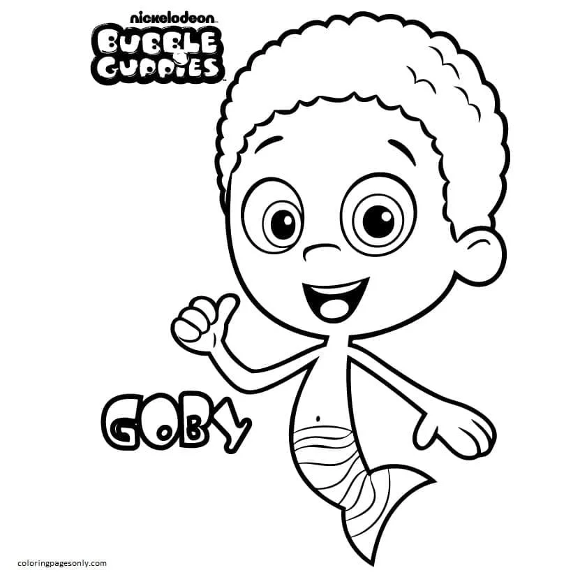Bubble Guppies Coloring Pages 15