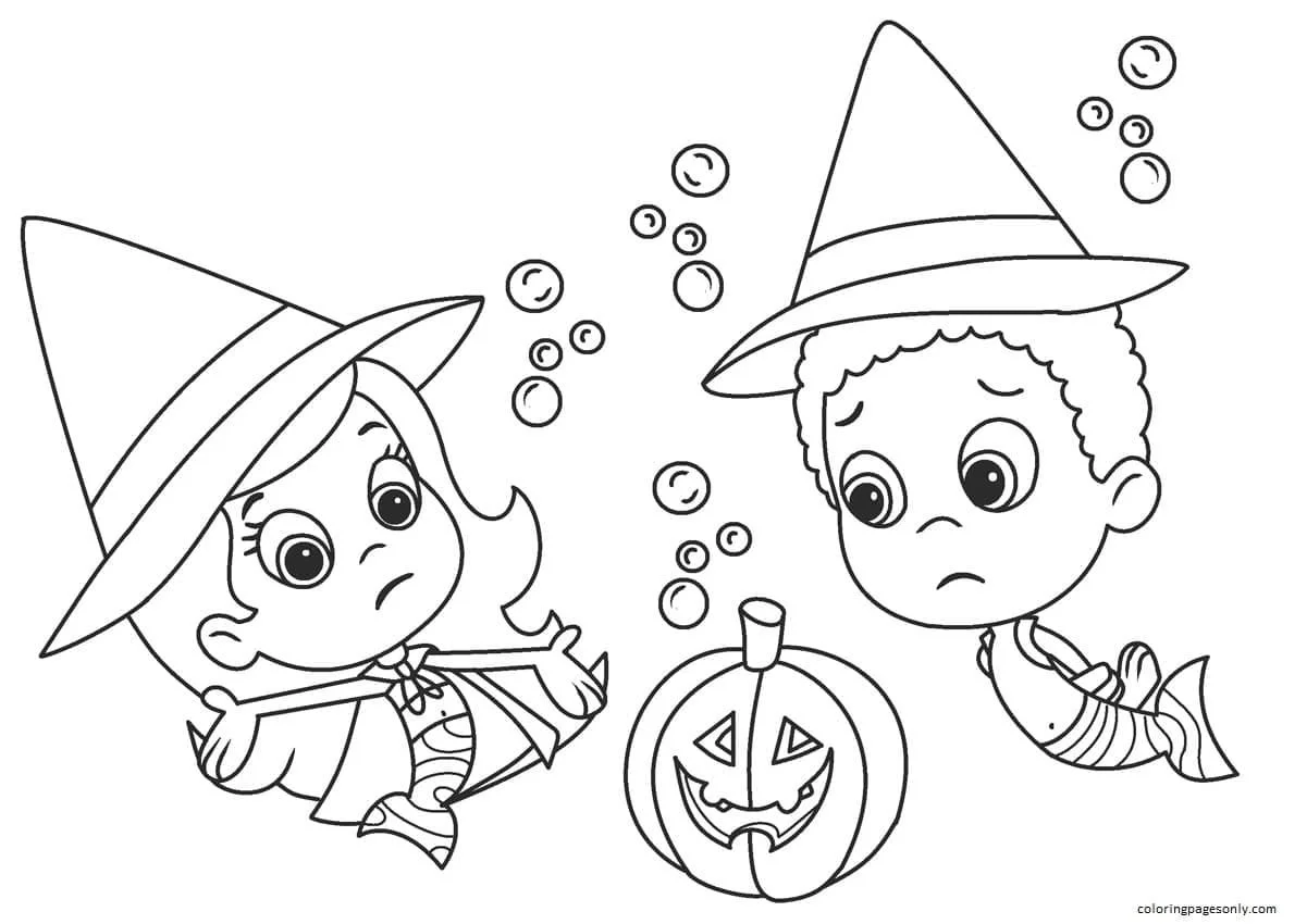 Bubble Guppies Coloring Pages 17