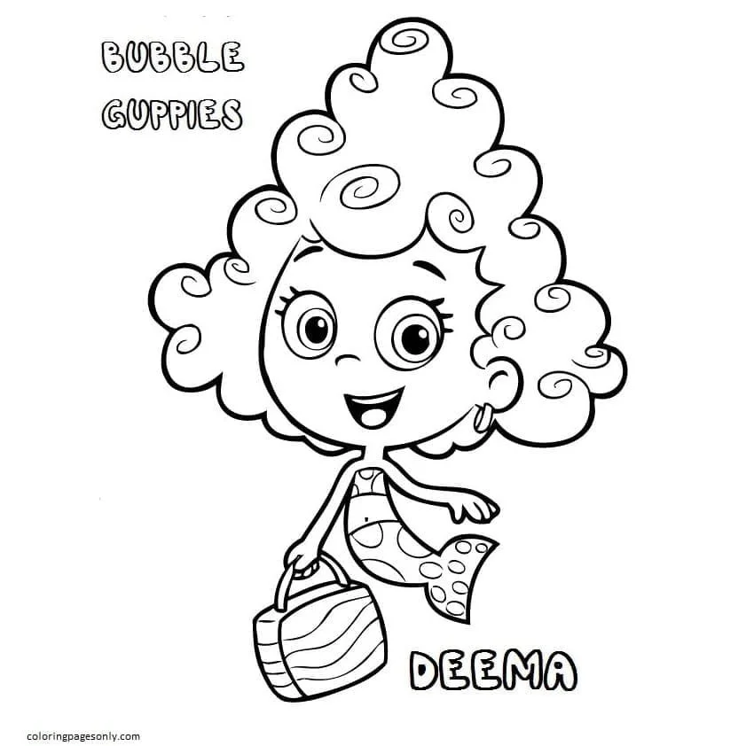 Bubble Guppies Coloring Pages 20