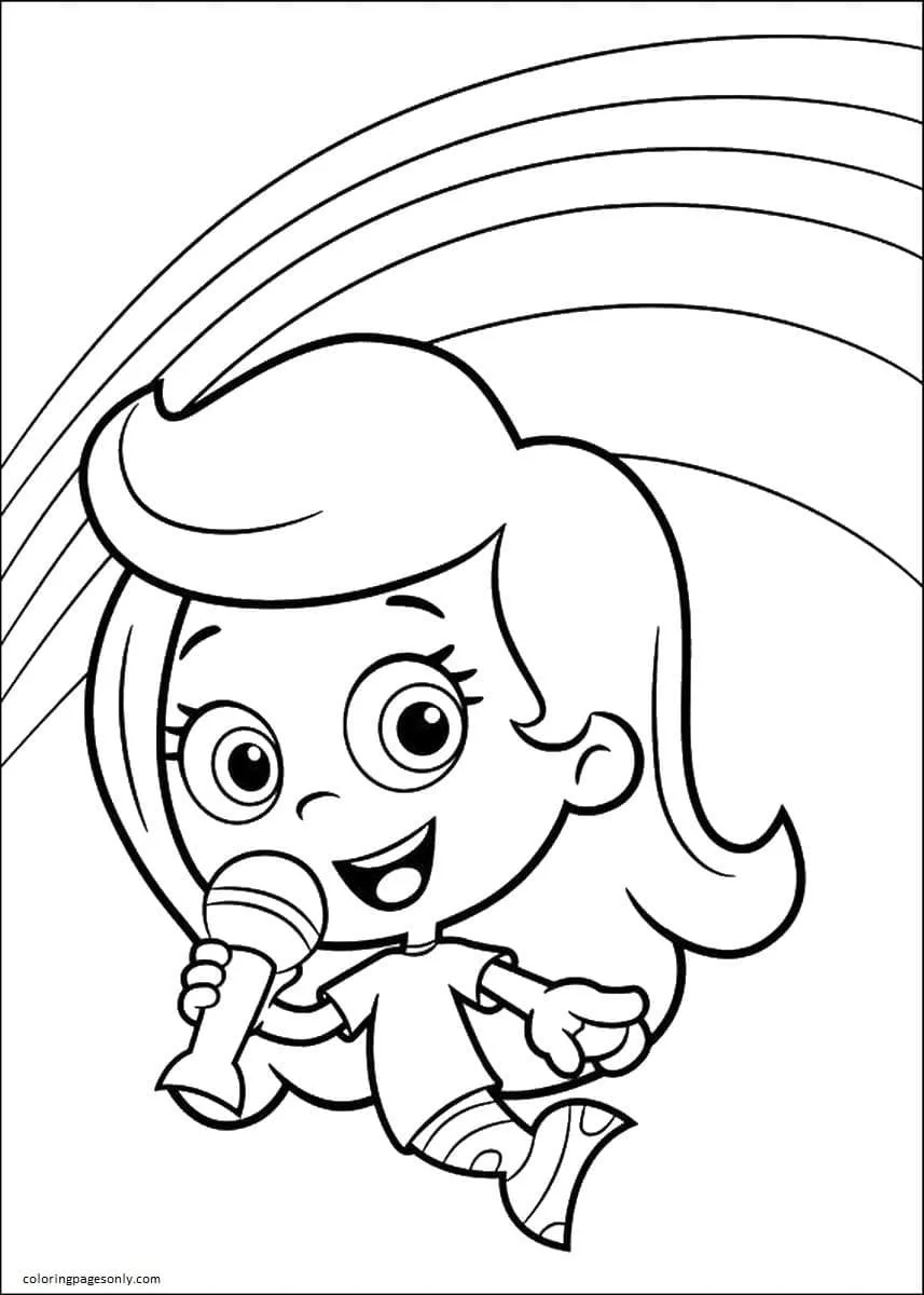 Bubble Guppies Coloring Pages 24