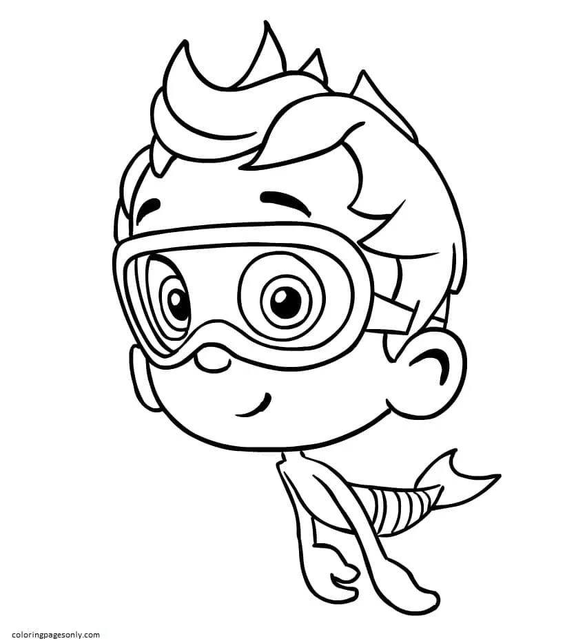 Bubble Guppies Coloring Pages 27
