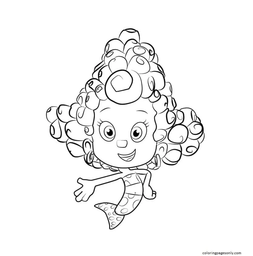 Bubble Guppies Coloring Pages 32