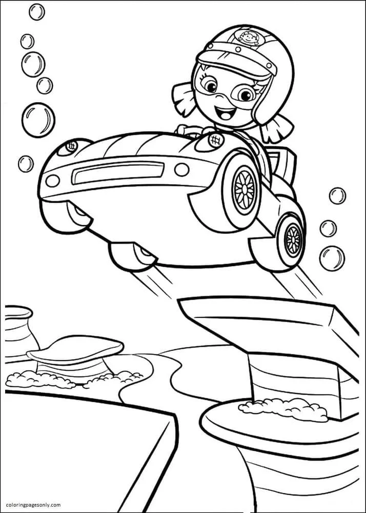 Bubble Guppies Coloring Pages 33