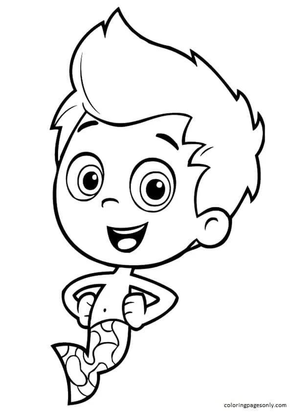 Bubble Guppies Coloring Pages 37