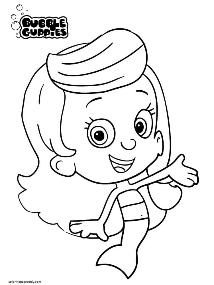 Bubble Guppies Coloring Pages 4