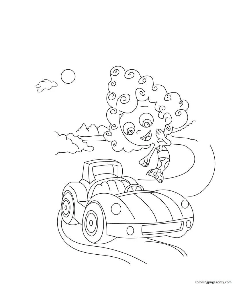Bubble Guppies Coloring Pages 41