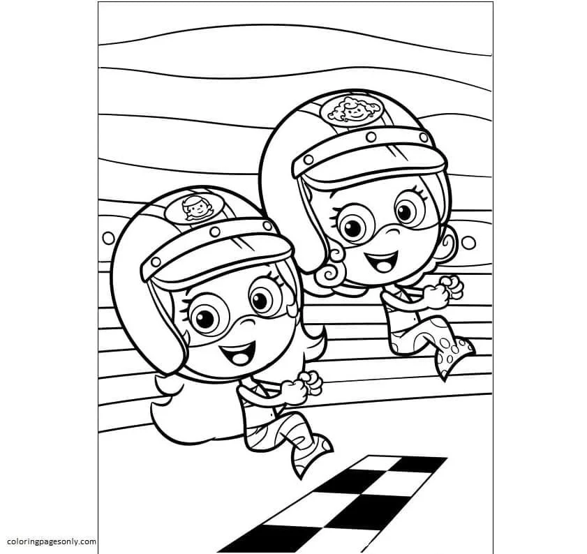 Bubble Guppies Coloring Pages 46