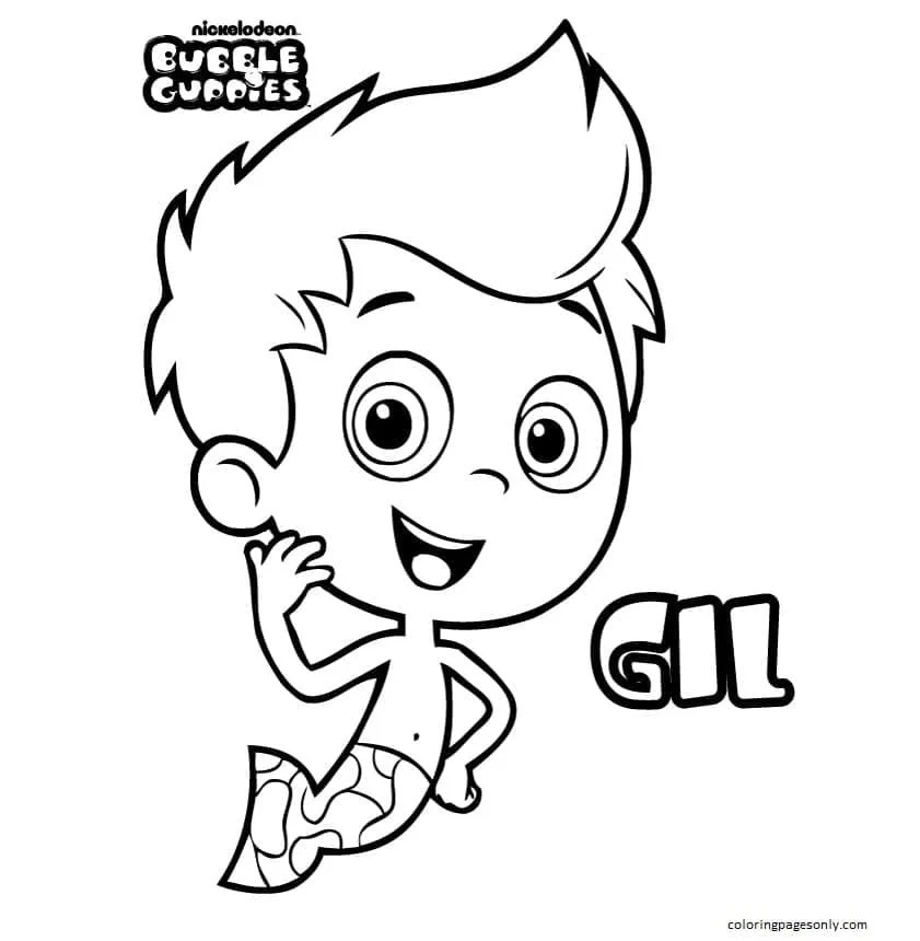 Bubble Guppies Coloring Pages 5