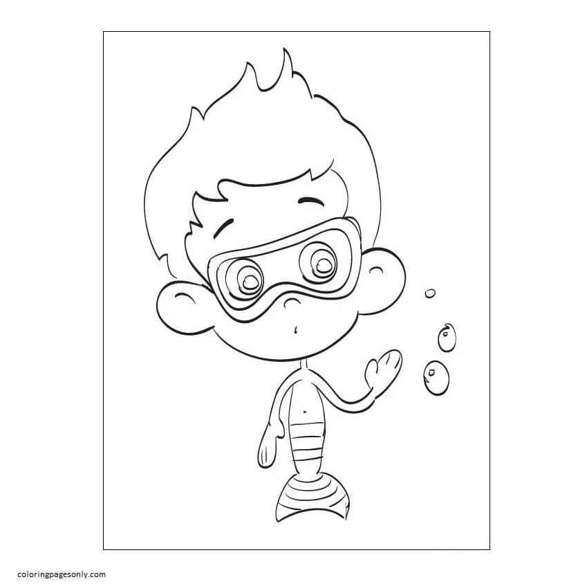 Bubble Guppies Coloring Pages 50