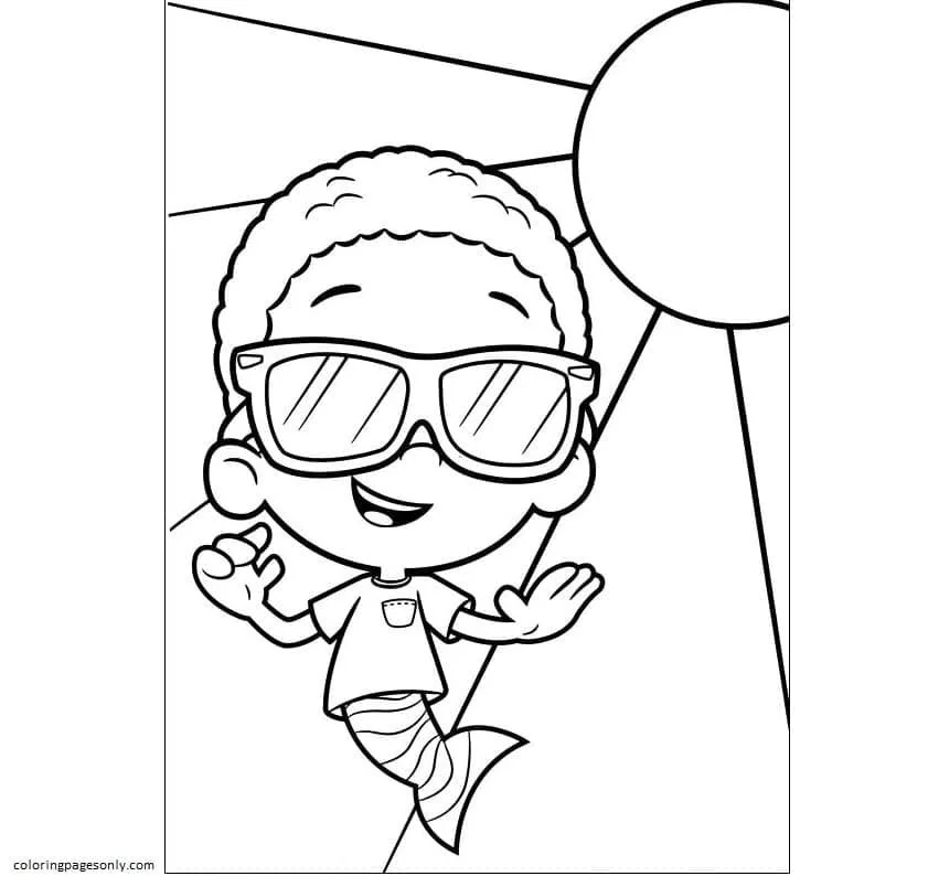 Bubble Guppies Coloring Pages 52
