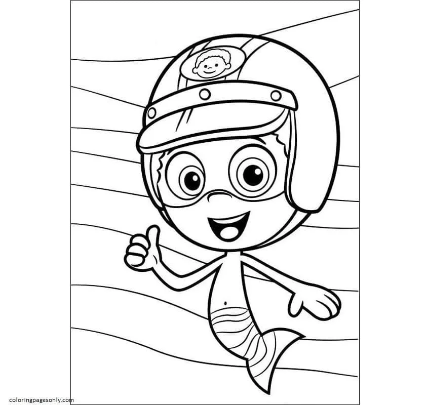 Bubble Guppies Coloring Pages 53