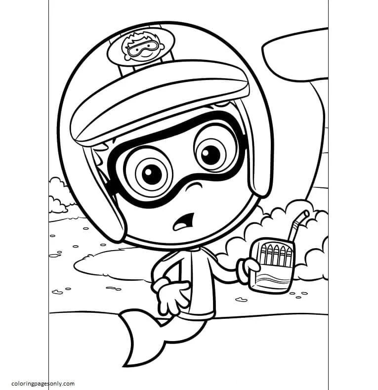 Bubble Guppies Coloring Pages 54