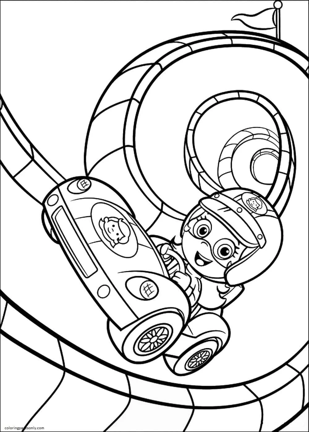 Bubble Guppies Coloring Pages 55
