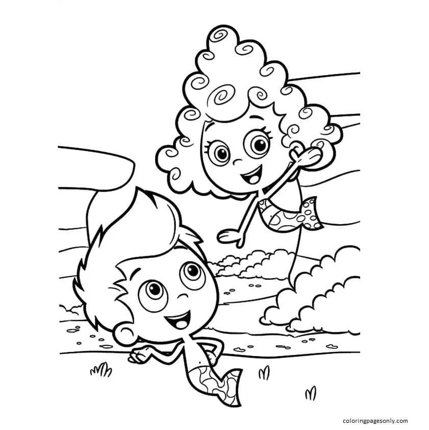 Bubble Guppies Coloring Pages 58