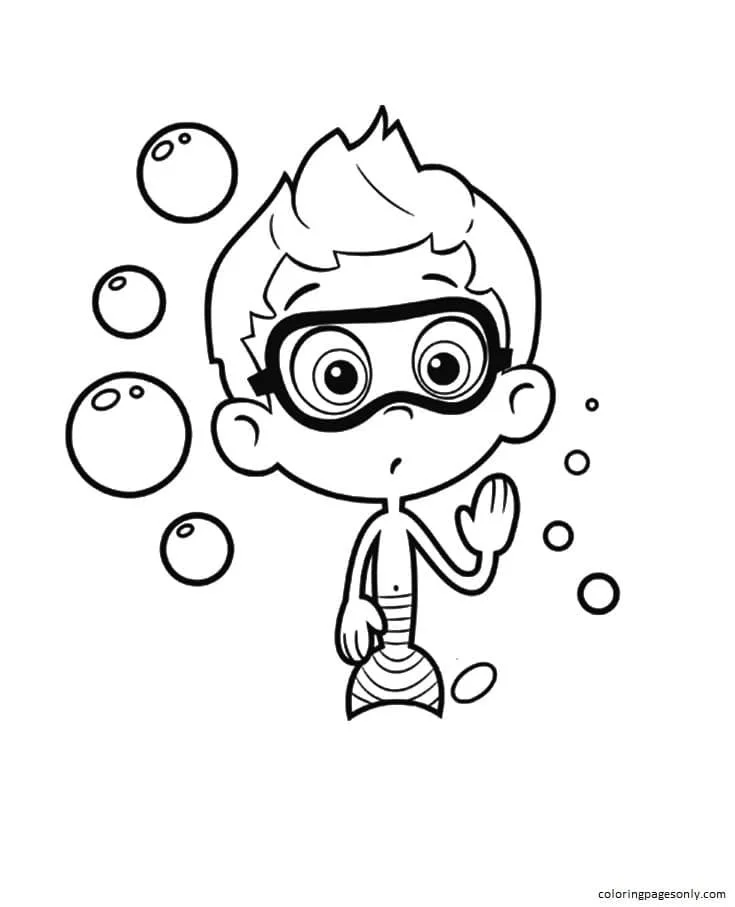 Bubble Guppies Coloring Pages 59