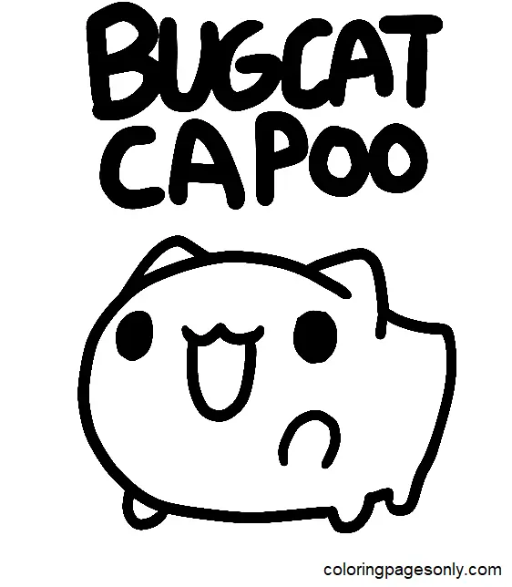 Bugcat Capoo Ausmalbilder 11