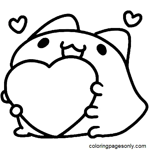 Bugcat Capoo Ausmalbilder 2