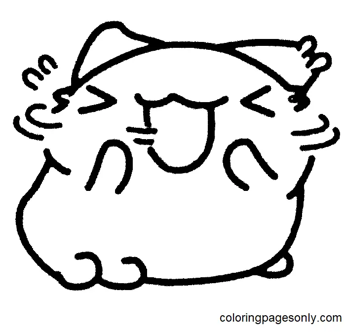 Bugcat Capoo Ausmalbilder 31