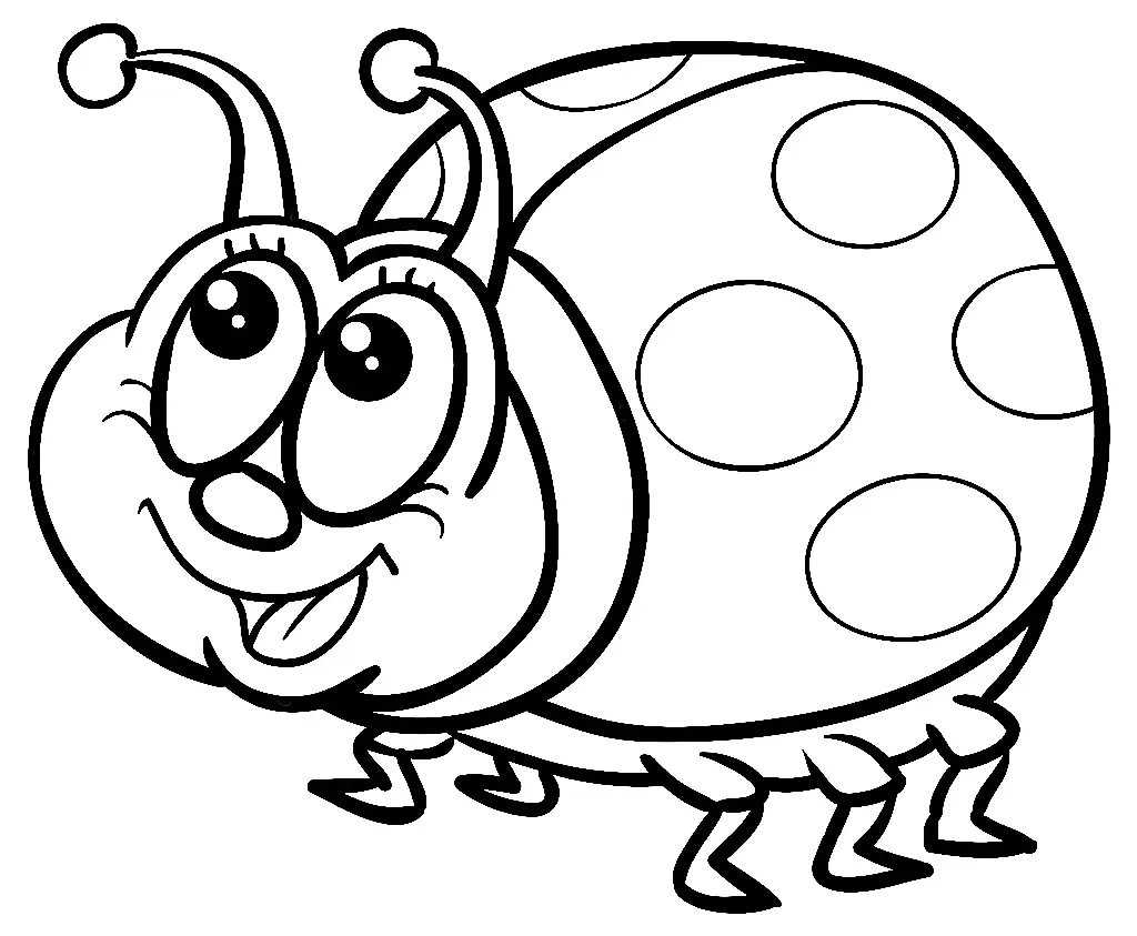 Desenhos de Insetos Para Colorir 1