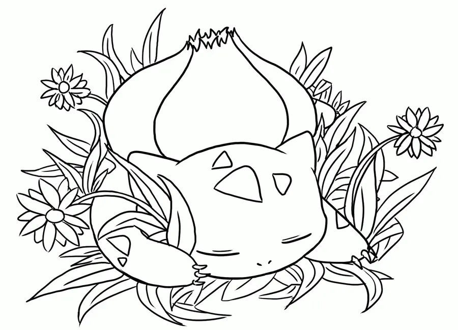 Bulbasaur Ausmalbilder