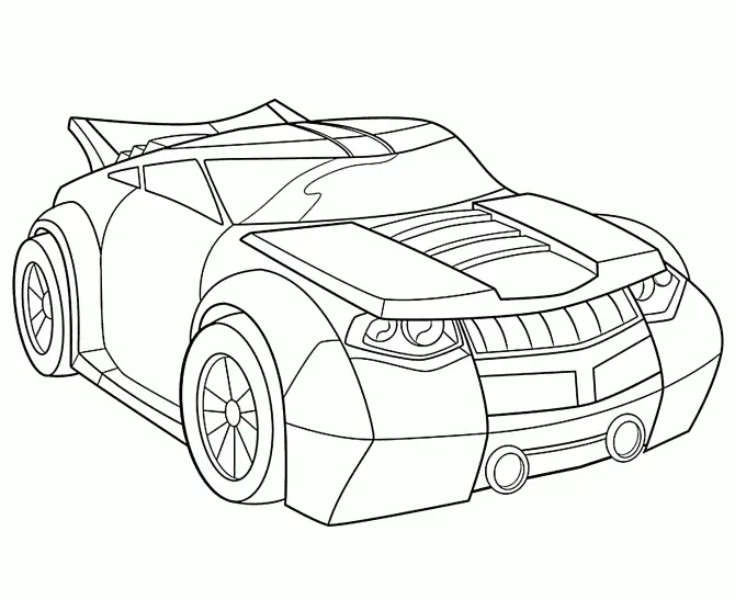 Bumblebee Coloring Pages 23