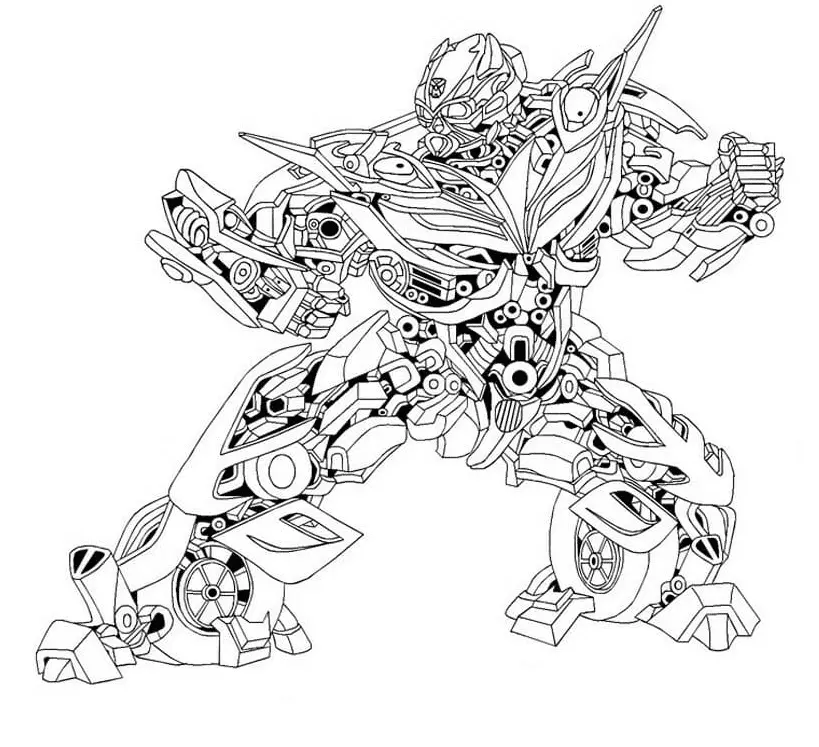 Bumblebee Coloring Pages 26