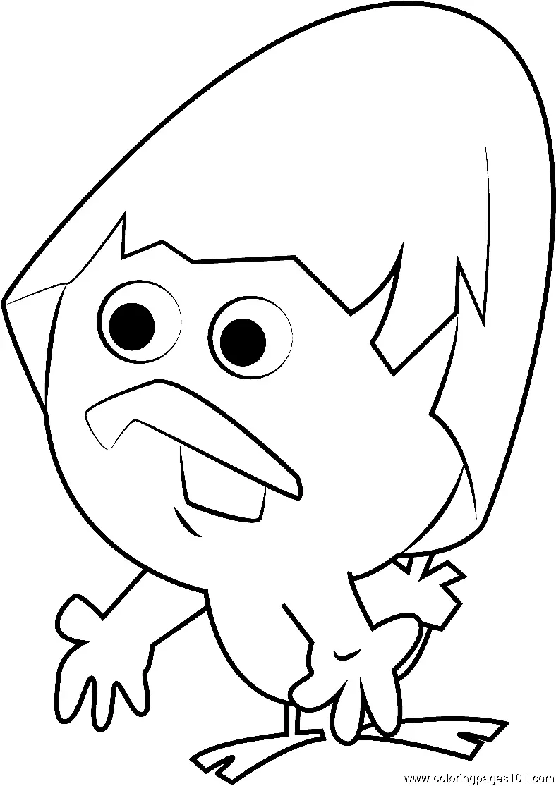 Desenhos de Calimero Para Colorir 42