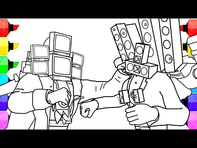 Desenhos de Cameraman Para Colorir 10