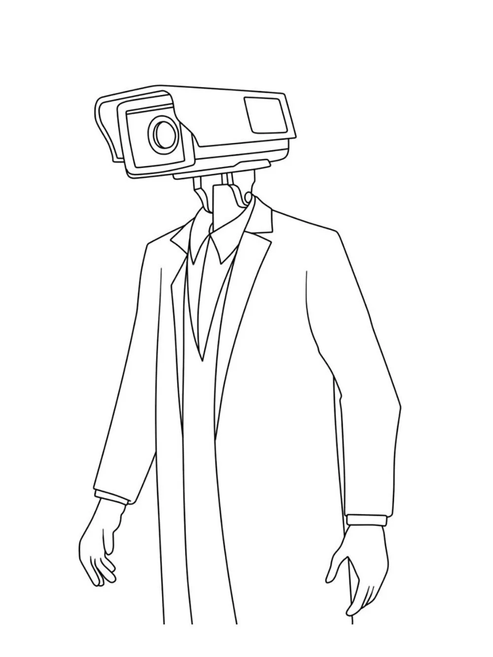 Desenhos de Cameraman Para Colorir 14