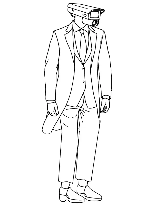 Desenhos de Cameraman Para Colorir 16
