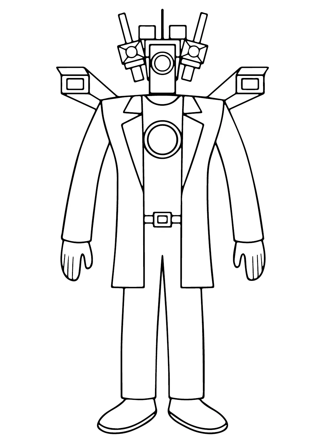Desenhos de Cameraman Para Colorir 8