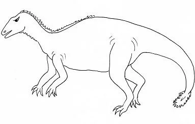 Camptosaurus Ausmalbilder 5