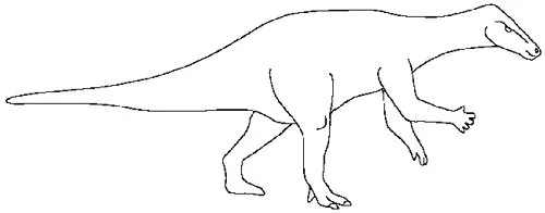 Camptosaurus Ausmalbilder 9