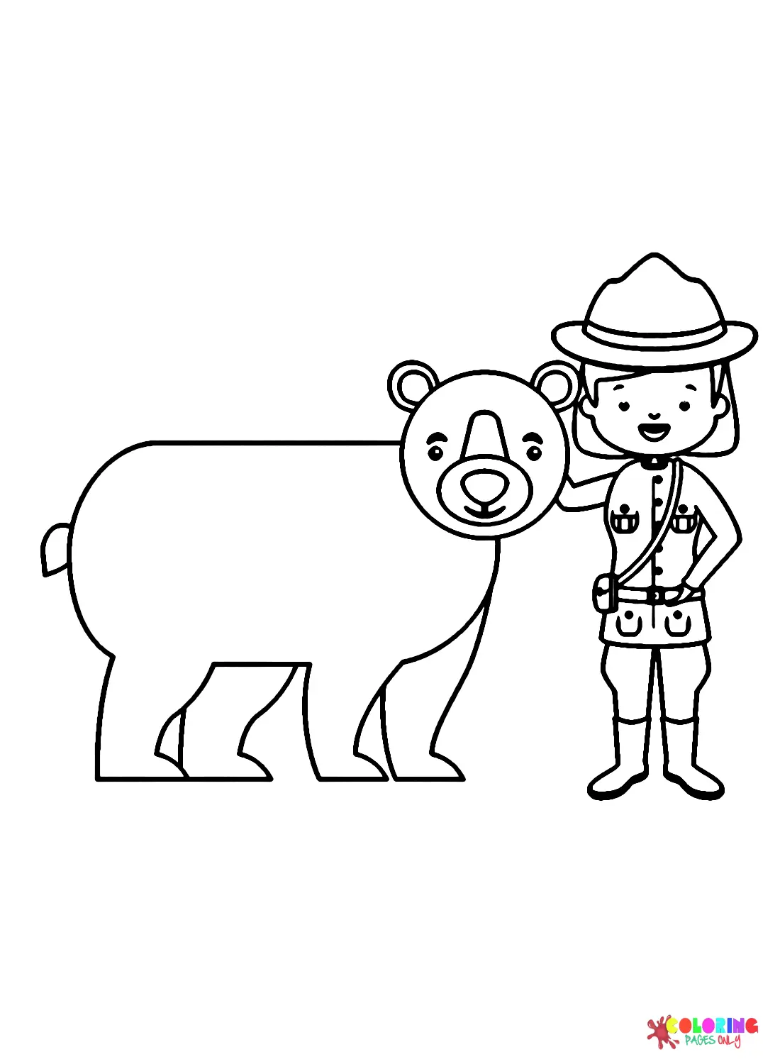 Desenhos de Dia Do Canada Para Colorir 5