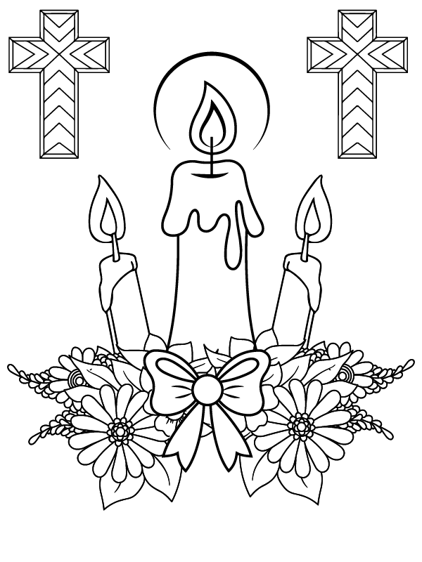 Dia La Candelaria Para Colorear 11