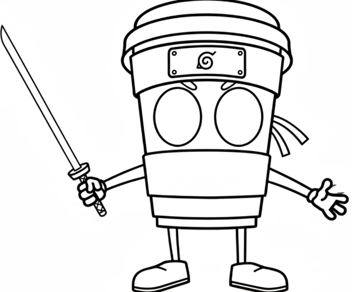 Cappuccino Assassino Para Colorear