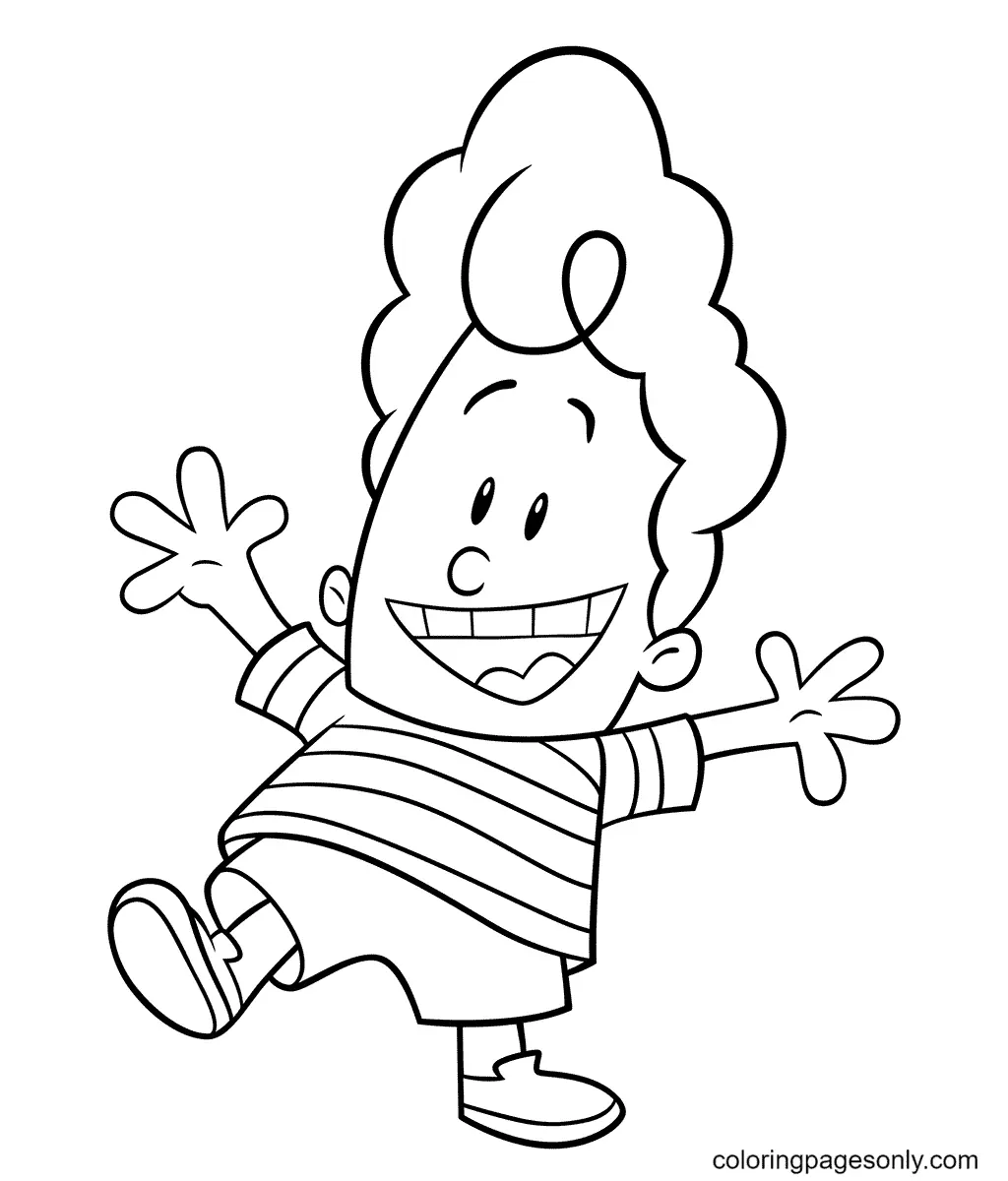 Captain Underpants Coloring Pages 38