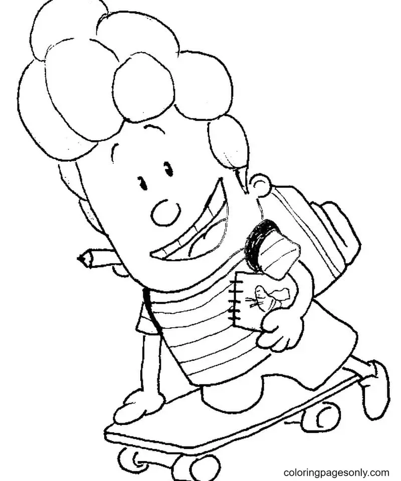 Captain Underpants Ausmalbilder 50