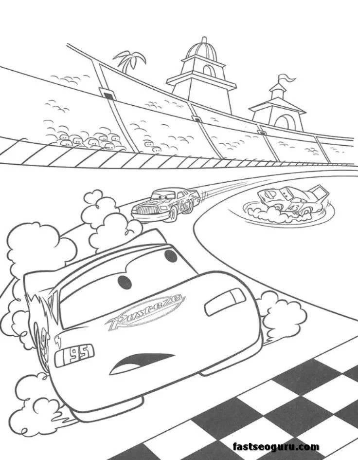 Car Coloring Pages 123