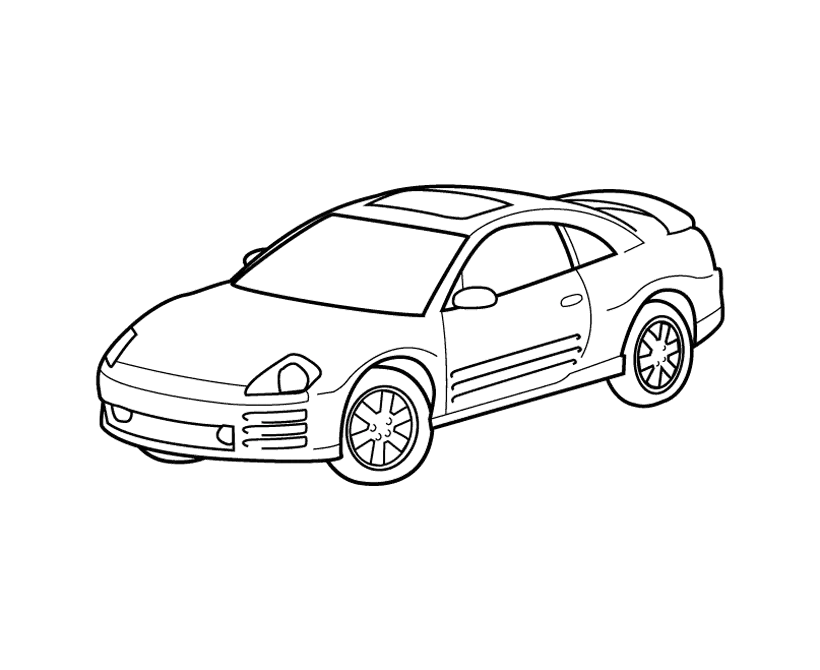 Coches Para Colorear 46