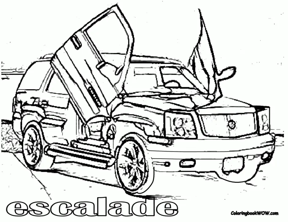 Car Coloring Pages 79