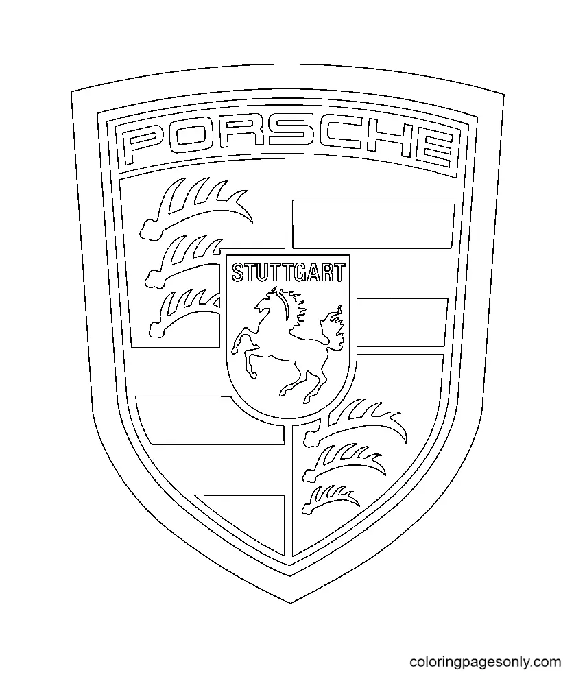 Auto-Logo Ausmalbilder 10