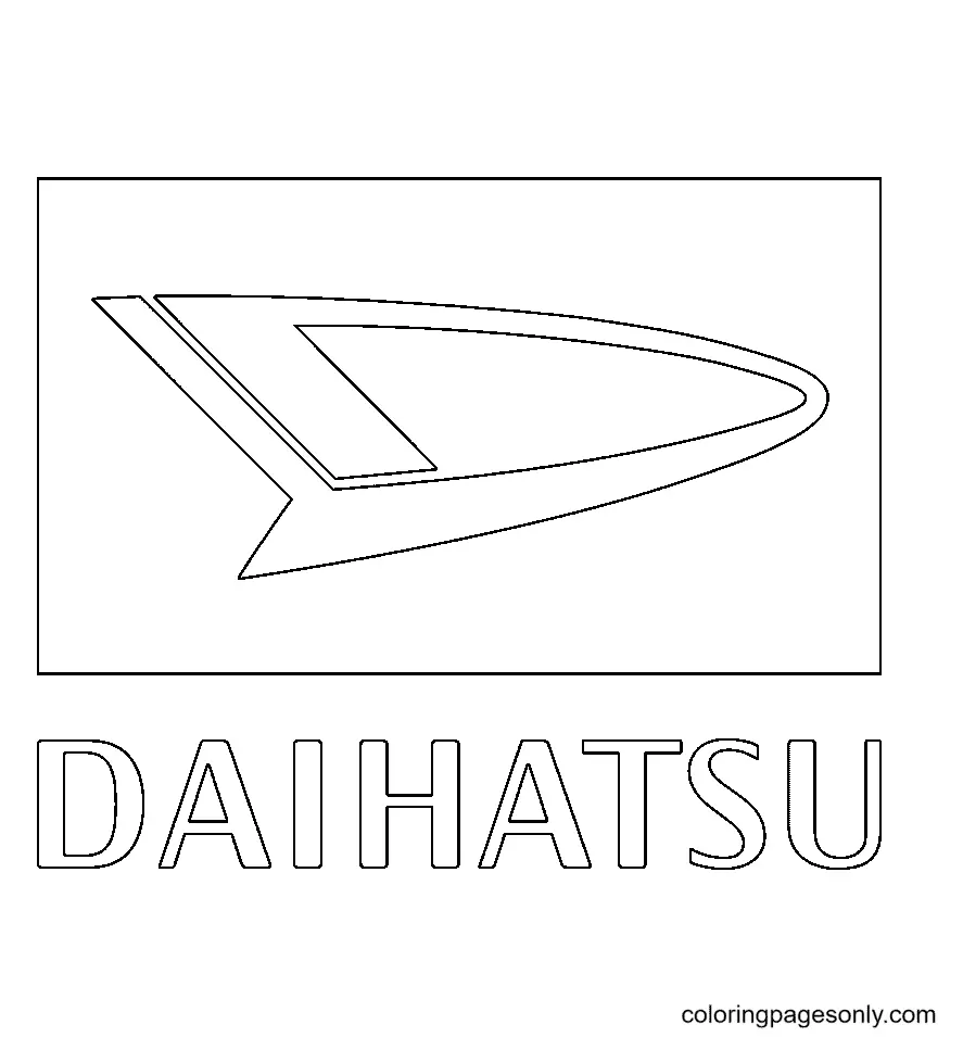 Auto-Logo Ausmalbilder 89