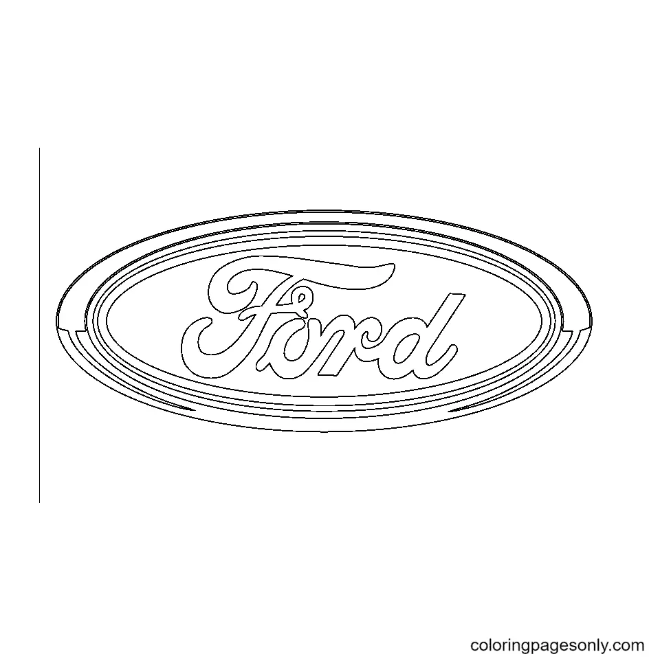 Auto-Logo Ausmalbilder 9