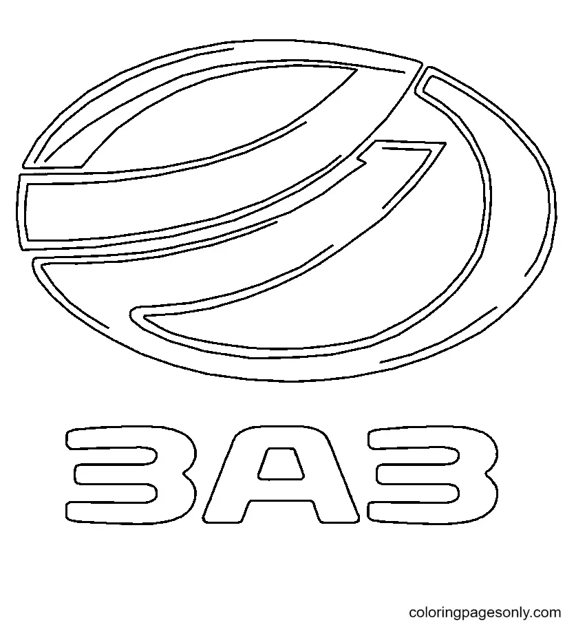 Car Logo Coloring Pages 91
