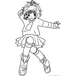 Cardcaptor Sakura para colorir 7