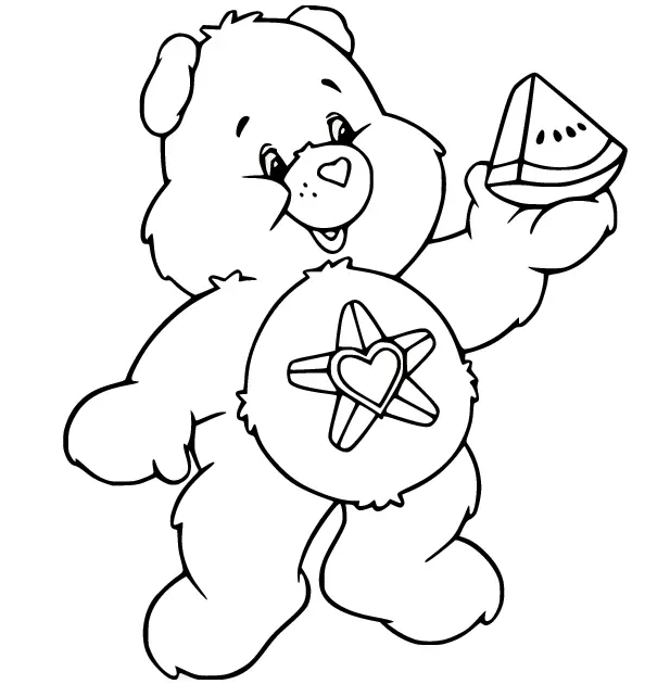 Desenhos de Ursinhos Carinhosos Para Colorir 50