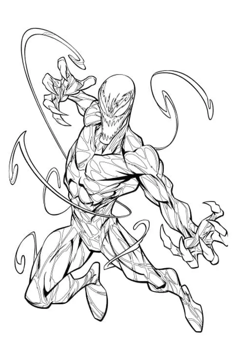 Carnage Coloring Pages 5